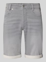 Regular Fit Bermudas in Denim-Optik mit Eingrifftaschen von MAC - 3