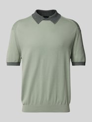 Regular Fit Poloshirt mit Kontrastbesatz von ARMANI EXCHANGE - 10
