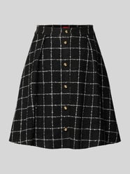 Ausgestellter Mini-Rock mit Viskose-Anteil Modell 'RIKLA-1' von HUGO - 21