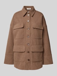 Hemdjacke mit Pattentaschen von Christian Berg Woman - 48