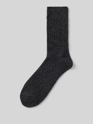 Socken mit Woll-Anteil mit Rippbündchen Modell 'cosy mouline' von camano - 47
