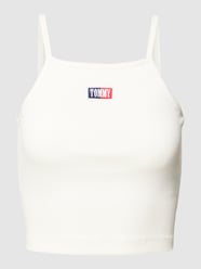 Trägertop mit Label-Stitching von Tommy Jeans Weiß - 39