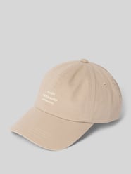 Basecap mit Label-Stitching von MADS NØRGAARD Beige - 4