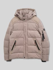 Steppjacke mit Ärmeltasche von Tom Tailor Beige - 28