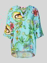 Blouse met tuniekkraag en 3/4-mouwen van Emily Van den Bergh - 26