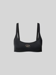 Bikini-Oberteil mit Label-Detail von Diesel - 22