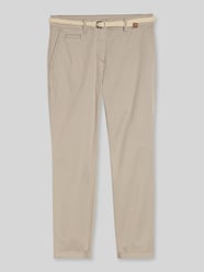 Chinos o kroju slim fit z mieszanki bawełny od Tom Tailor - 47