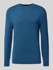 Strickpullover mit Rundhalsausschnitt von MCNEAL Blau - 38