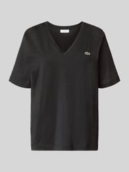 T-shirt o kroju relaxed fit z czystej bawełny od Lacoste - 42
