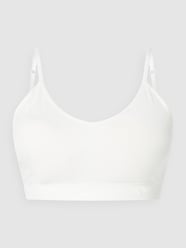 Bralette van microgaren  van Saisei Grijs / zwart - 12