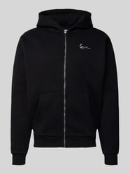 Regular Fit Sweatjacke mit Logo-Stitching Modell 'Chest' von KARL KANI - 20