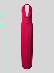 Neckholder-Abendkleid mit Wasserfall-Ausschnitt von Laona - 14