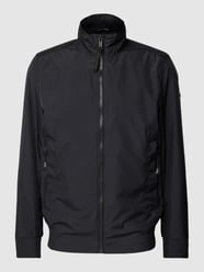 Jacke mit Label-Details Modell 'Lecce' von Strellson Schwarz - 24