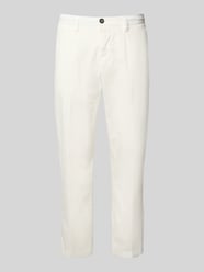 Spodnie z kieszeniami z tyłu model 'PANTALACCIO POPELINE' od MARKUP - 1