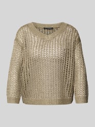 Strickpullover mit V-Ausschnitt von Betty Barclay - 5