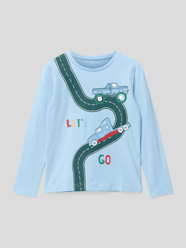 Longsleeve mit Print von Name It Blau / Türkis - 23