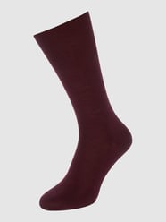 Socken aus Schurwollmischung Modell 'Airport Sock' von Falke Bordeaux - 28