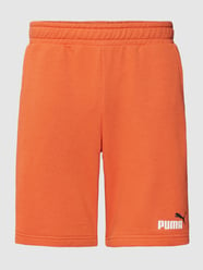 Sweatshorts mit Label-Print von PUMA PERFORMANCE Rot - 28