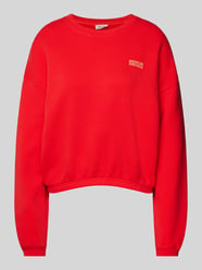 Sweatshirt mit Label-Print Modell 'IZUBIRD' von American Vintage Rot - 22