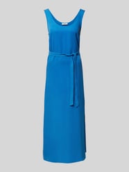 Maxikleid mit Strukturmuster von Marc O'Polo Denim Blau - 33