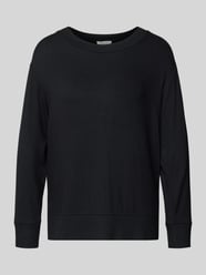 Regular Fit Langarmshirt mit gerippten Abschlüssen von Marc O'Polo - 46