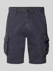 straight fit shorts met cargozakken model 'Core' van Superdry - 8