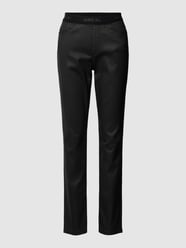 Stoffhose mit 5-Pocket-Design Modell 'SIENA' von Marc Cain Schwarz - 18