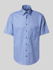Modern fit zakelijk overhemd met knoopsluiting van ETERNA - 47