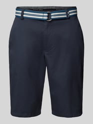 Regular Fit Bermudas mit Gürtel von Christian Berg Men - 13