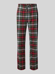 Regular Fit Pyjama-Hose mit Tunnelzug von Christian Berg Men Grün - 14