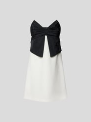 Minikleid in Two-Tone-Machart von RED Valentino Schwarz - 35