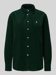 Regular fit overhemdblouse in ribcordlook, model 'Sport' van Polo Ralph Lauren - 20