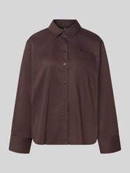bluzka z długim rękawem o kroju regular fit z mieszanki bawełny model 'LOTUS' od VERO MODA - 38