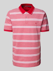 Koszulka polo o kroju regular fit z wyhaftowanym logo od Fynch-Hatton - 13