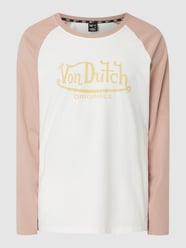 Longsleeve aus Bio-Baumwolle Modell 'Lane' von Von Dutch Rosa - 42