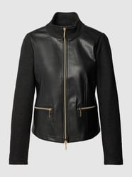 Blazer in leerlook van Betty Barclay Zwart - 26