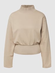 Bluza ze stójką model ‘Karina’ od Gina Tricot Beżowy - 42