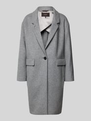 Lange jas van lanawolmix met kasjmier van Windsor - 23