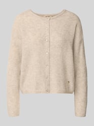 Regular Fit Strickjacke aus Woll-Alpaka-Mix Modell 'Almine' von MOS MOSH Beige - 20