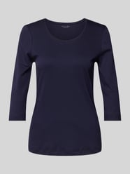 Regular Fit Longsleeve mit 3/4-Ärmel von Christian Berg Woman Blau - 18