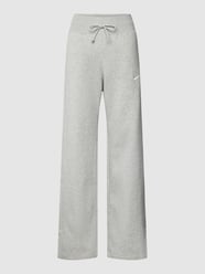 Sweatpants in Melange-Optik von Nike Grau - 36