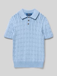 Regular Fit Poloshirt in Rippstrick-Optik von Polo Ralph Lauren Teens - 15
