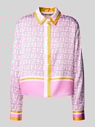 Regular Fit Bluse im Allover-Look von Herzensangelegenheit - 4
