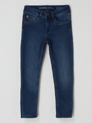 Super Slim Fit Jeans mit Stretch-Anteil Modell 'Xevi' von Garcia Blau / Türkis - 25