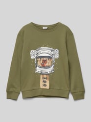 Sweatshirt met motiefprint, model 'MOBANNO' van Name It - 19