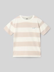 krój regular fit t-shirt z mieszanki bawełny od Levi’s® Kids - 19