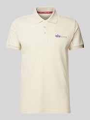 Regular Fit Poloshirt mit Label-Print von Alpha Industries - 14