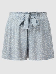 Shorts aus Viskose Modell 'Romina' von Only Blau - 23