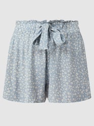 Shorts aus Viskose Modell 'Romina' von Only Blau - 35