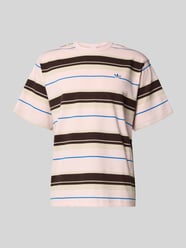 Regular Fit T-Shirt aus reiner Baumwolle von adidas Originals Pink - 37
